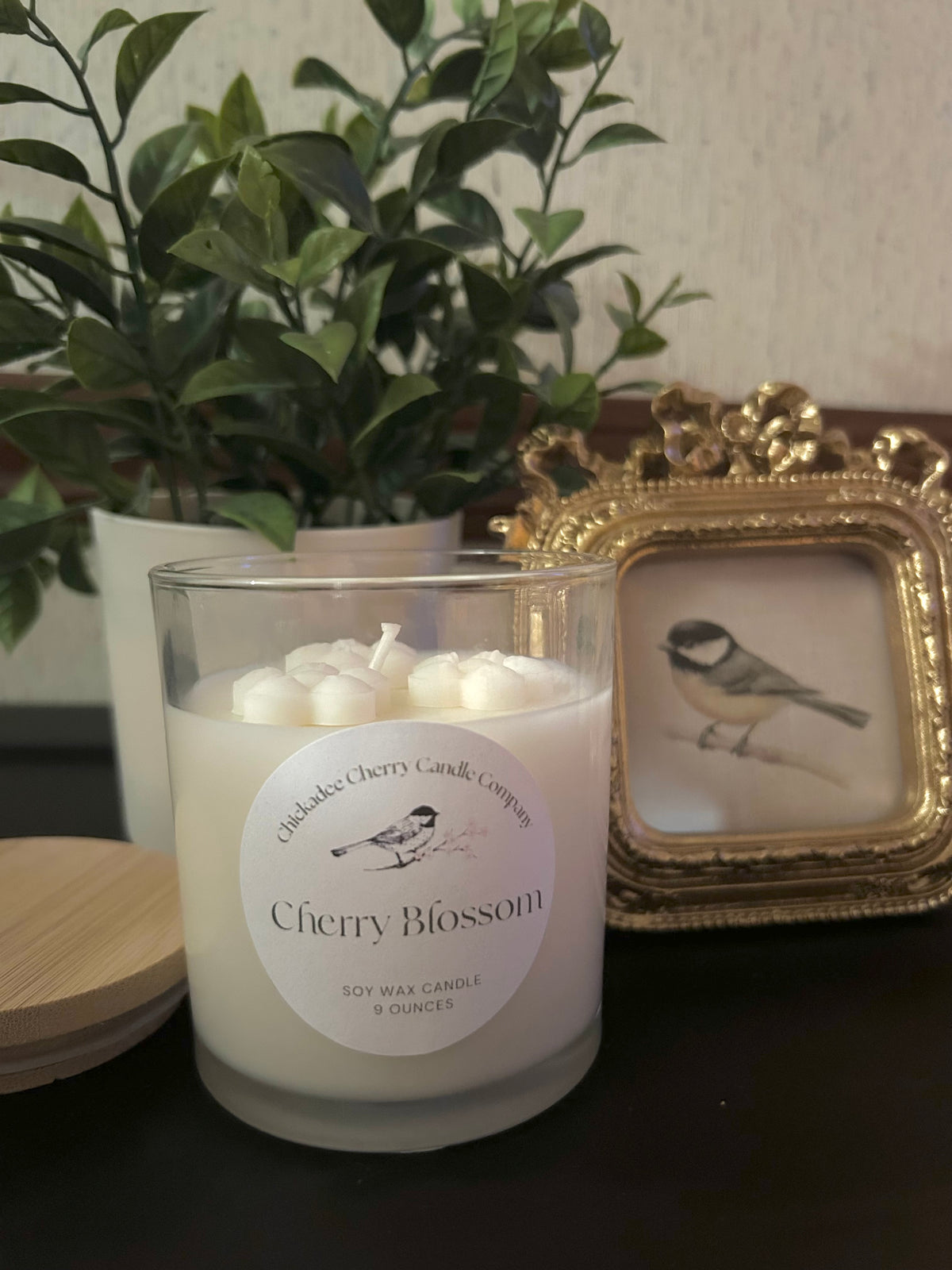 Cherry Blossom 9oz hand-poured soy wax candle | non-toxic