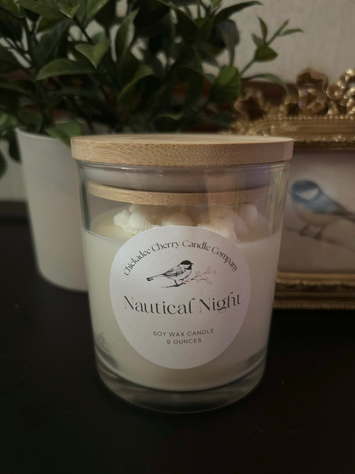 Nautical Night 9oz hand-poured soy wax candle | non-toxic